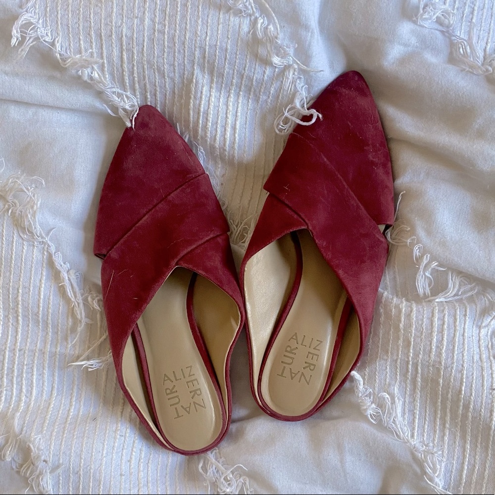 Maroon Naturalizer Mules
